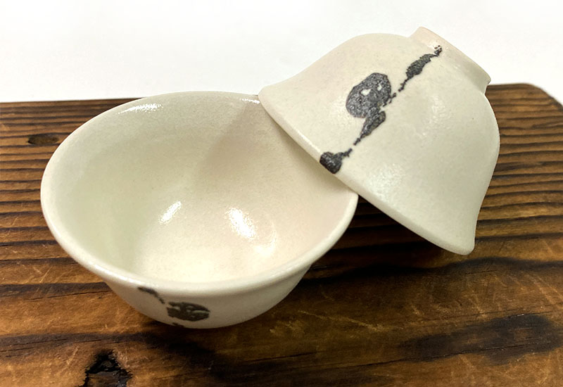 灰釉茶組 